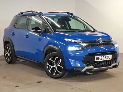 Used Citroën C3 PureTech 110 HP (80 kW) 2023 Blue Hatchback