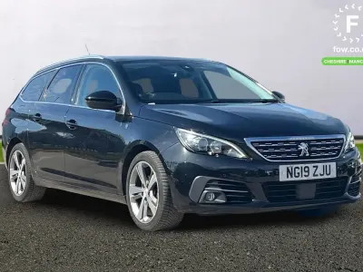 Używany Peugeot 308 2019 Czarny Kombi