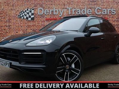 Black Used 2022 Porsche Cayenne Platinum Edition SUV | £54,990 (Fair price)