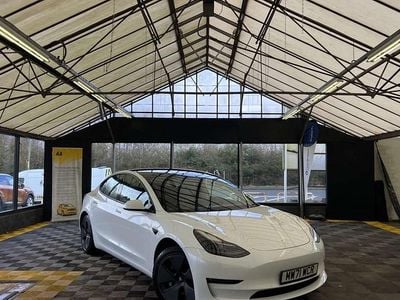 Used Tesla Model 3 Long Range AWD 366 kW (498 HP) 2021 White Sedan