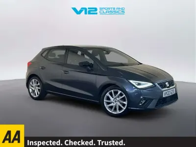 Usado Seat Ibiza FR 95 HP (69 kW) 2022 Cinzento Citadino