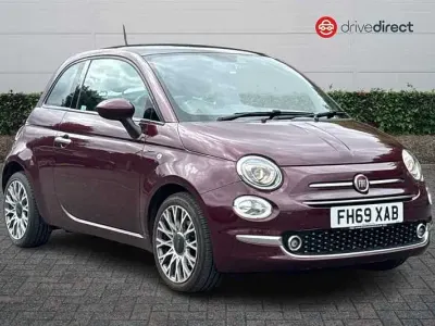 Used Fiat 500 Star 69 HP (50 kW) 2020 Red Hatchback