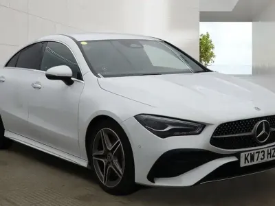 Used Mercedes CLA220 Executive 2023 White Coupe