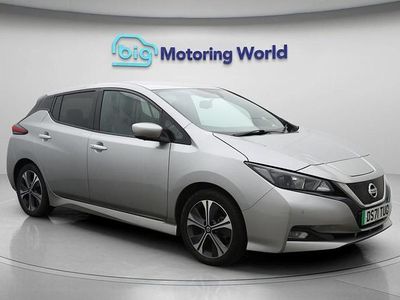 Used Nissan Leaf N-Connecta 110 kW (150 HP) 2021 Silver Hatchback