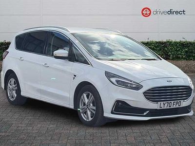 Used Ford S-MAX Titanium 150 HP (110 kW) 2019 White MPV