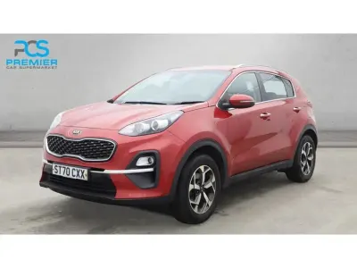 Used Kia Sportage 136 HP (100 kW) 2020 Red SUV