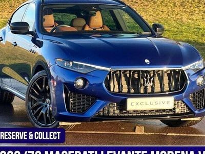 Blue Used 2022 Maserati Levante SUV | £48,750