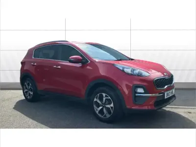 Used Kia Sportage 130 HP (95 kW) 2021 Red SUV