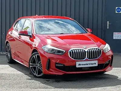 Used BMW 118 M Sport 136 HP (100 kW) 2023 Red Hatchback