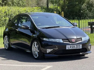 Begagnad Honda Civic Type R GT 2009 Svart Halvkombi