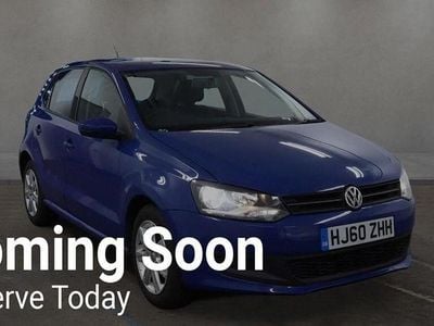 Used VW Polo SE 85 HP (62 kW) 2010 Blue Hatchback