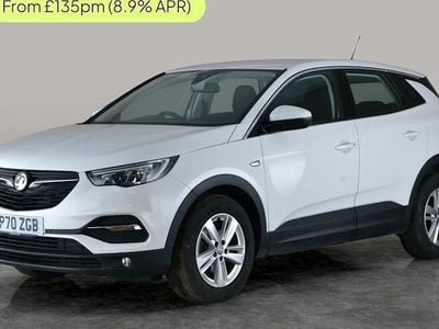 Used Vauxhall Grandland X S 131 HP (96 kW) 2020 White SUV
