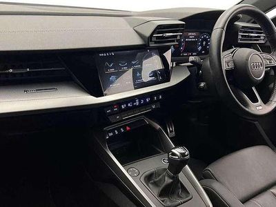 Used Audi A3 S-Line 147 HP (108 kW) 2020 Black Sedan