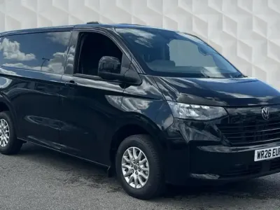 New VW T7 Pro 2026 Black Van