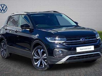 Used VW T-Cross Black Edition 110 HP (80 kW) 2023 Black SUV