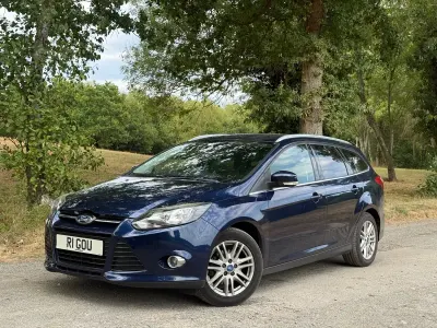Used Ford Focus Titanium 2012 Blue Estate