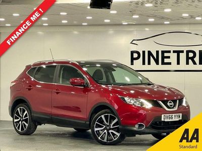 Red Used 2016 Nissan Qashqai Tekna SUV | £12,999 (Fair price)