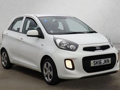 Used Kia Picanto 65 HP (47 kW) 2016 White Hatchback