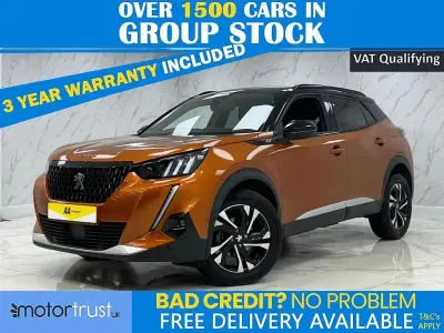Used Peugeot 2008 GT 130 HP (95 kW) 2022 Orange SUV