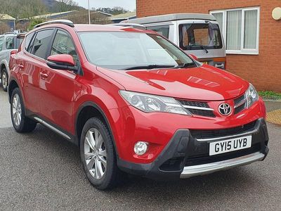 Red Used 2015 Toyota RAV4 SUV | £9,995 (Fair price)