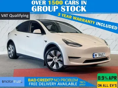 Używany Tesla Model Y Long Range AWD 378 kW (514 KM) 2022 Biały SUV