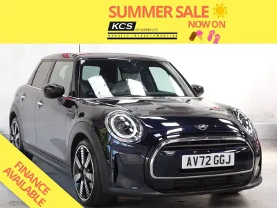 Used Mini Cooper Exclusive 136 HP (100 kW) 2022 Blue/black Hatchback