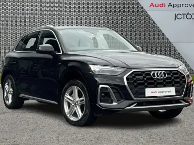 Used Audi Q5 S-Line 295 HP (216 kW) 2021 Black SUV