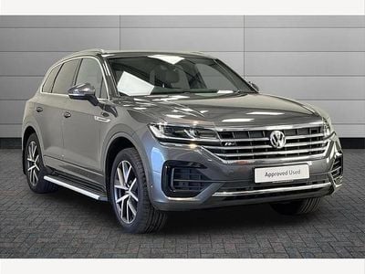 Used VW Touareg R-line 286 HP (210 kW) 2019 Silicon grey SUV