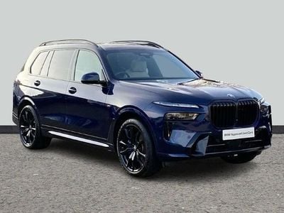 Blue Used 2024 BMW X7 M Sport SUV | £71,990 (Fair price)