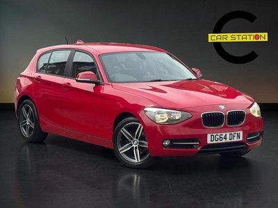 Used BMW 116 Sport Line 2014 Red Hatchback