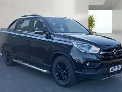 Used SsangYong Musso 181 HP (133 kW) 2020 Black Pickup