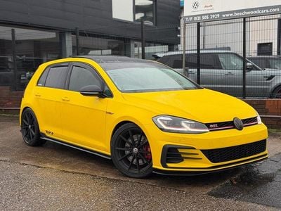 Yellow Used 2019 VW Golf VII GTI Hatchback | £17,675