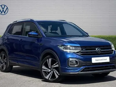 Used VW T-Cross R-line 150 HP (110 kW) 2023 Blue SUV