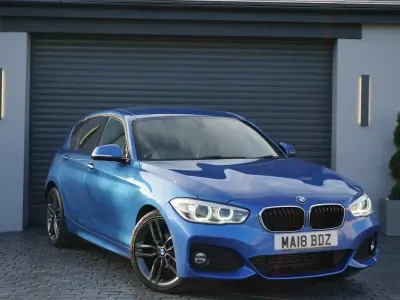 Używany BMW 116 M Sport 2018 Niebieski Hatchback