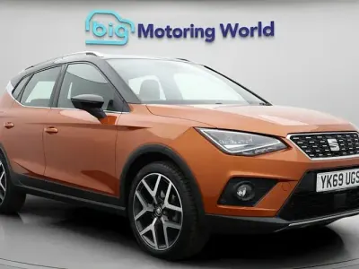 Used Seat Arona XCELLENCE Lux 116 HP (85 kW) 2019 Orange SUV