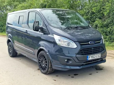 Usado Ford Transit Custom Limited 125 HP (91 kW) 2013 Azul Van