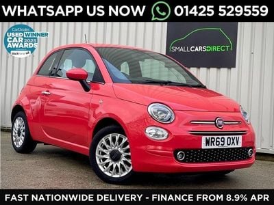 Used Fiat 500 Lounge 2019 Pink Hatchback