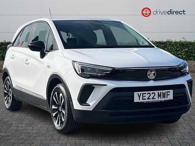 Used Vauxhall Crossland Design Edition 2022 White SUV