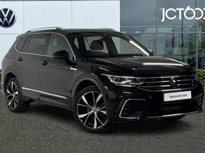 Used VW Tiguan Allspace R-line 150 HP (110 kW) 2024 Black SUV
