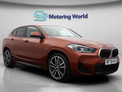 Begagnad BMW X2 M Sport 220 HK (161 kW) 2021 Orange SUV