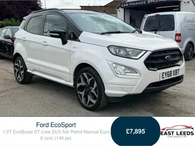 Used Ford Ecosport ST-Line 140 HP (102 kW) 2018 White SUV