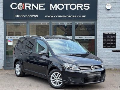 Used VW Touran 105 HP (77 kW) 2014 Black MPV