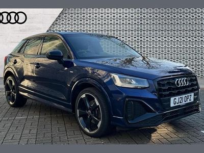Used Audi Q2 Black Edition 147 HP (108 kW) 2021 Blue SUV