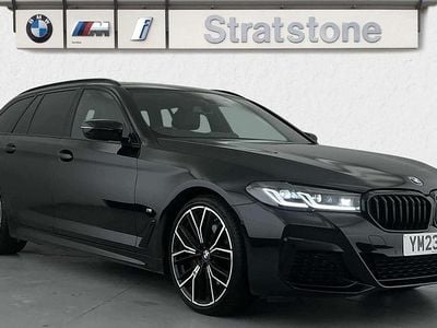 Black Used 2023 BMW 520 M Sport Estate | £33,485 (A bit pricey)