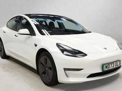White Used 2023 Tesla Model 3 RWD Sedan | £23,499 (A bit pricey)