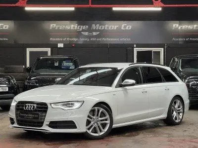Used Audi A6 Advanced 2014 White Estate