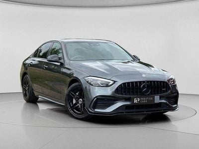Used Mercedes C200 AMG line 204 HP (150 kW) 2023 Grey Sedan