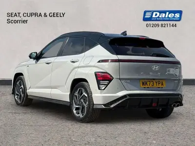 Used Hyundai Kona N Line 139 HP (102 kW) 2023 Grey SUV