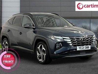 Used Hyundai Tucson Premium 230 HP (169 kW) 2021 Blue SUV