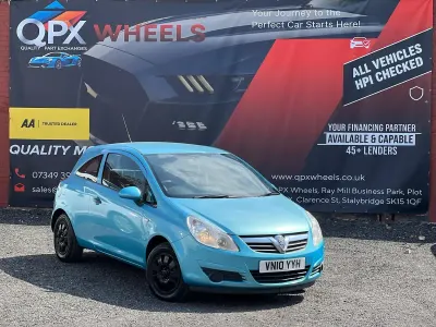 Used Vauxhall Corsa S 2010 Blue Hatchback